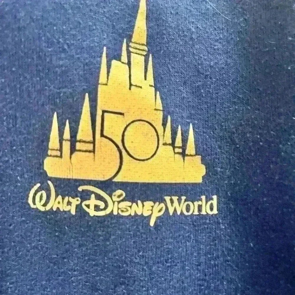 Walt Disney World 50th Anniversary Mickey
Mouse & Friends Ladies Zip Hoodie Med - Picture 9 of 14